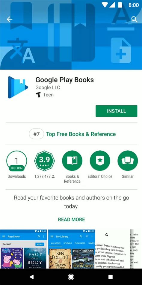 Google Play Books – Home.